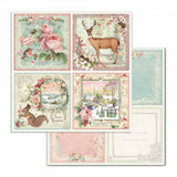 Stamperia Paperpad "Pink Christmas" 6x6 "