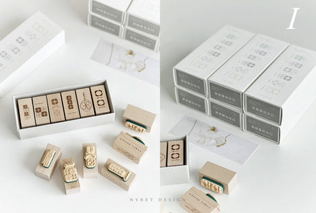 Nyret Design Stamp Set "The Bloom Series " Limited Stock!!