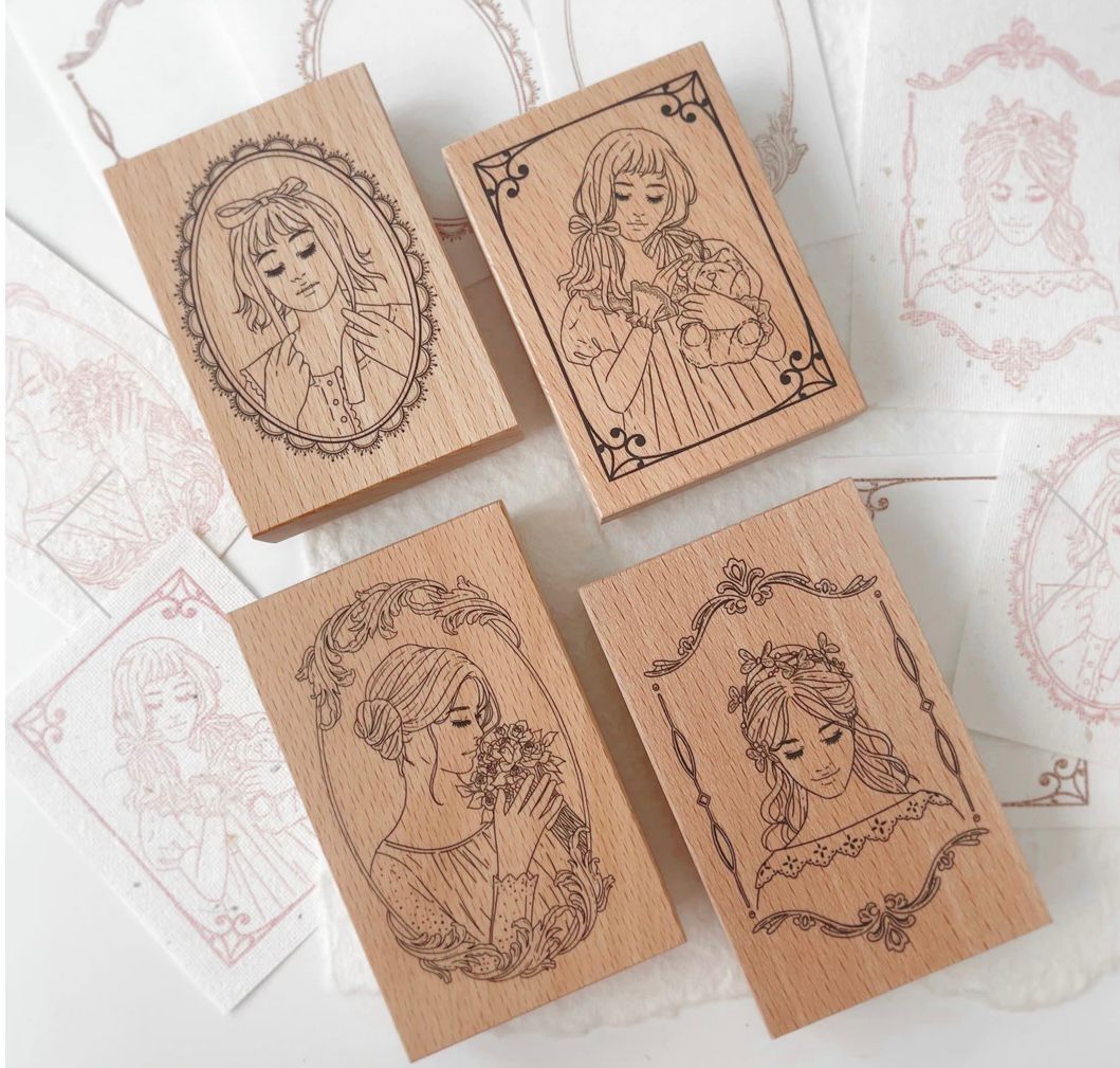 Hankodori original Mini rubber stamps – journalpages