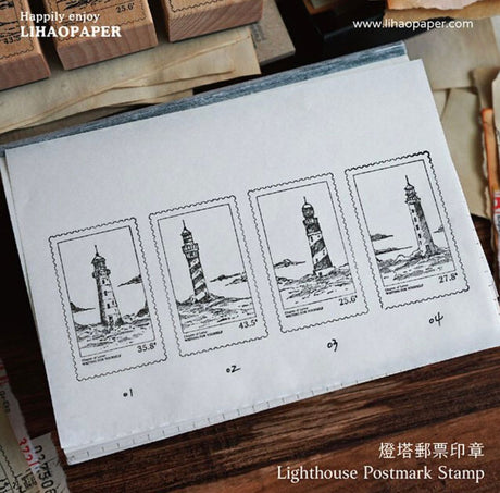 Lihaopaper Lighthouse Postmark stamp