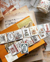 LadyF05 Washitape "Building Stamp"