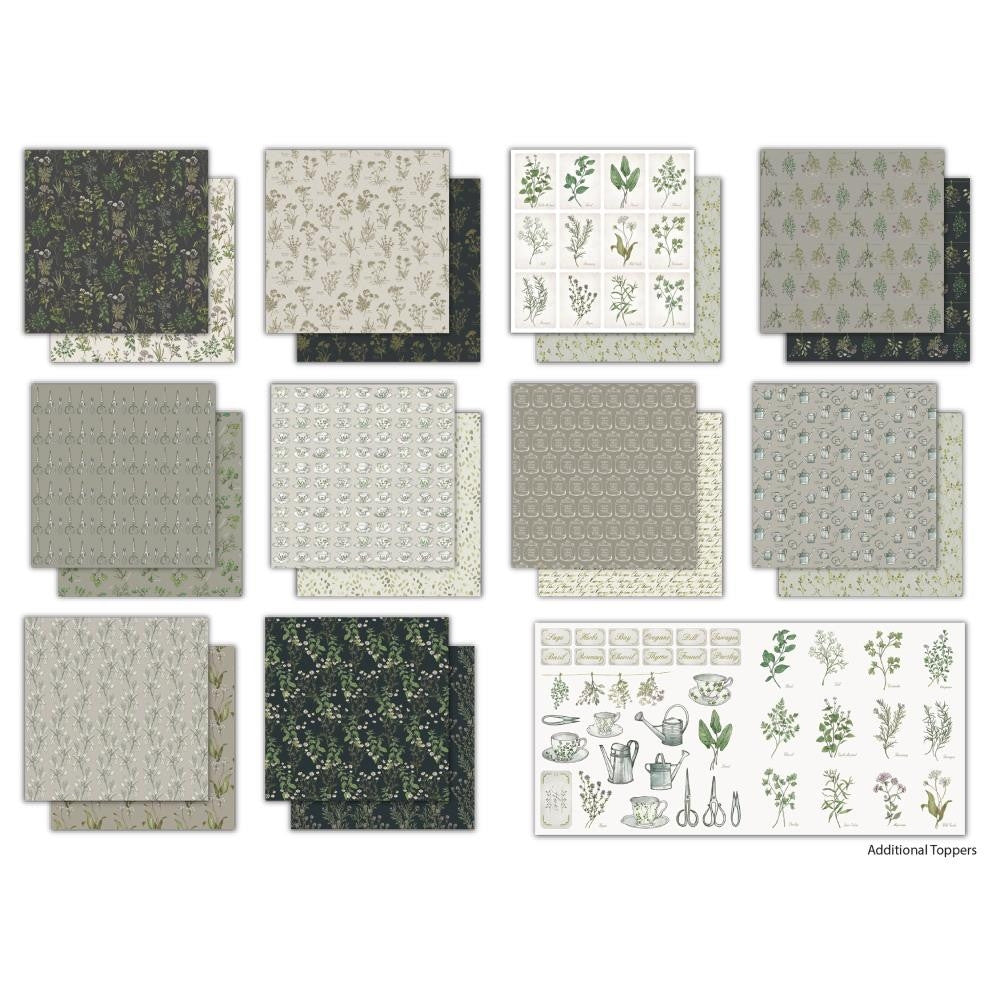 Craft Consortium "The Herbarium" 6x6 Paper Pad