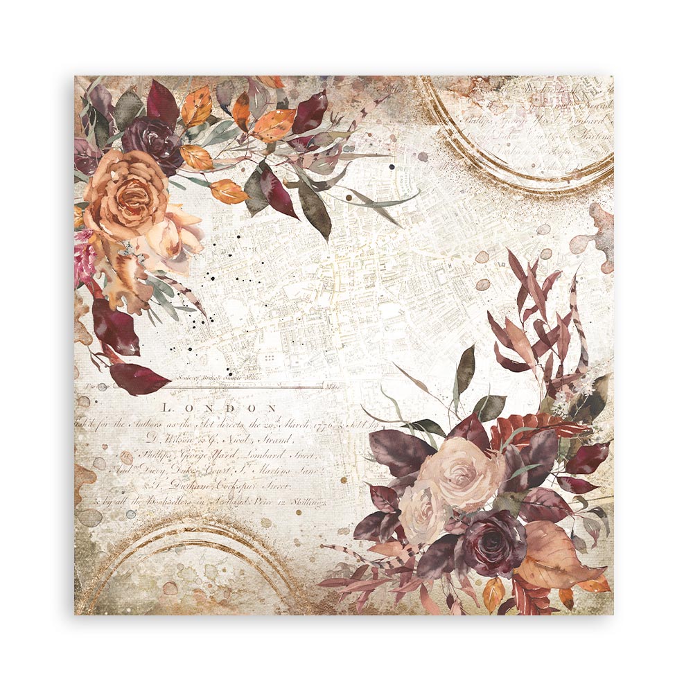 Stamperia Paperpad "Romantic Collection - Our Way" 6"x6"