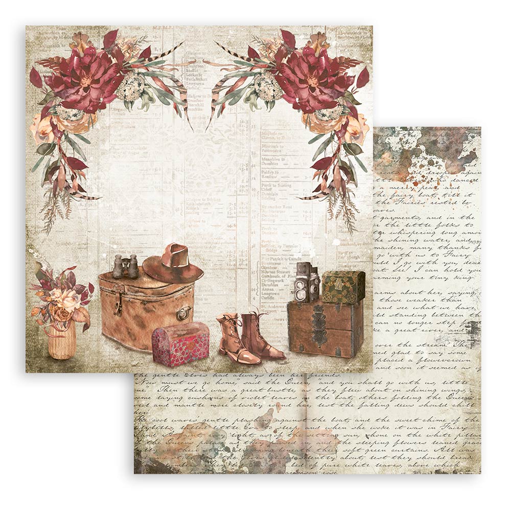 Stamperia Paperpad "Romantic Collection - Our Way" 6"x6"