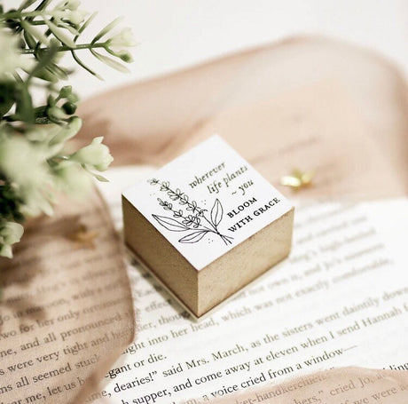 Blinks of Life Stempel "Bloom With Grace"