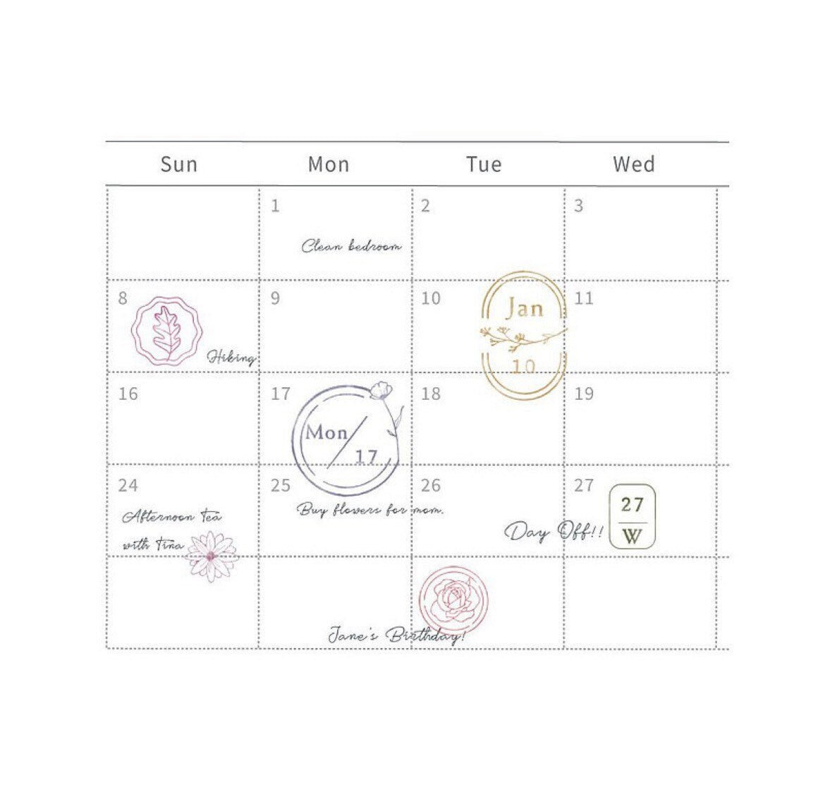 Mu Lifestyle • Clear Rubber Stamps • No 13 Vintage Border