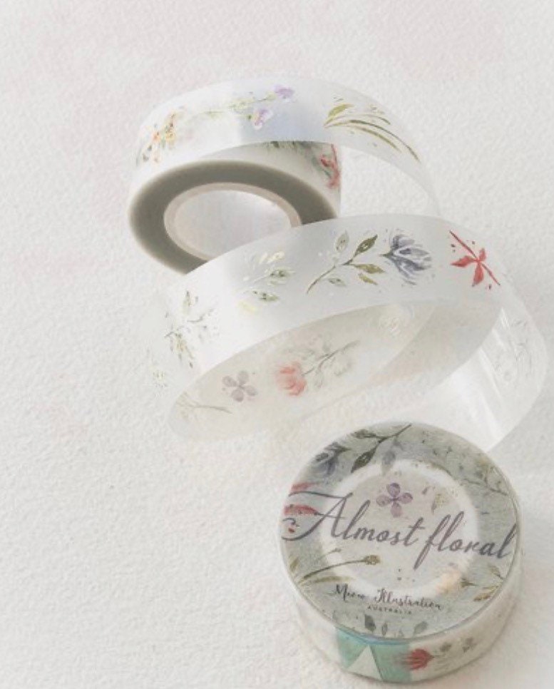 Meow illustration • PET Tape • Almost Floral