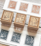LadyF05 • Botanical Stamp Set
