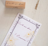 Loidesign Stempel Set "Recorded the Sweet"