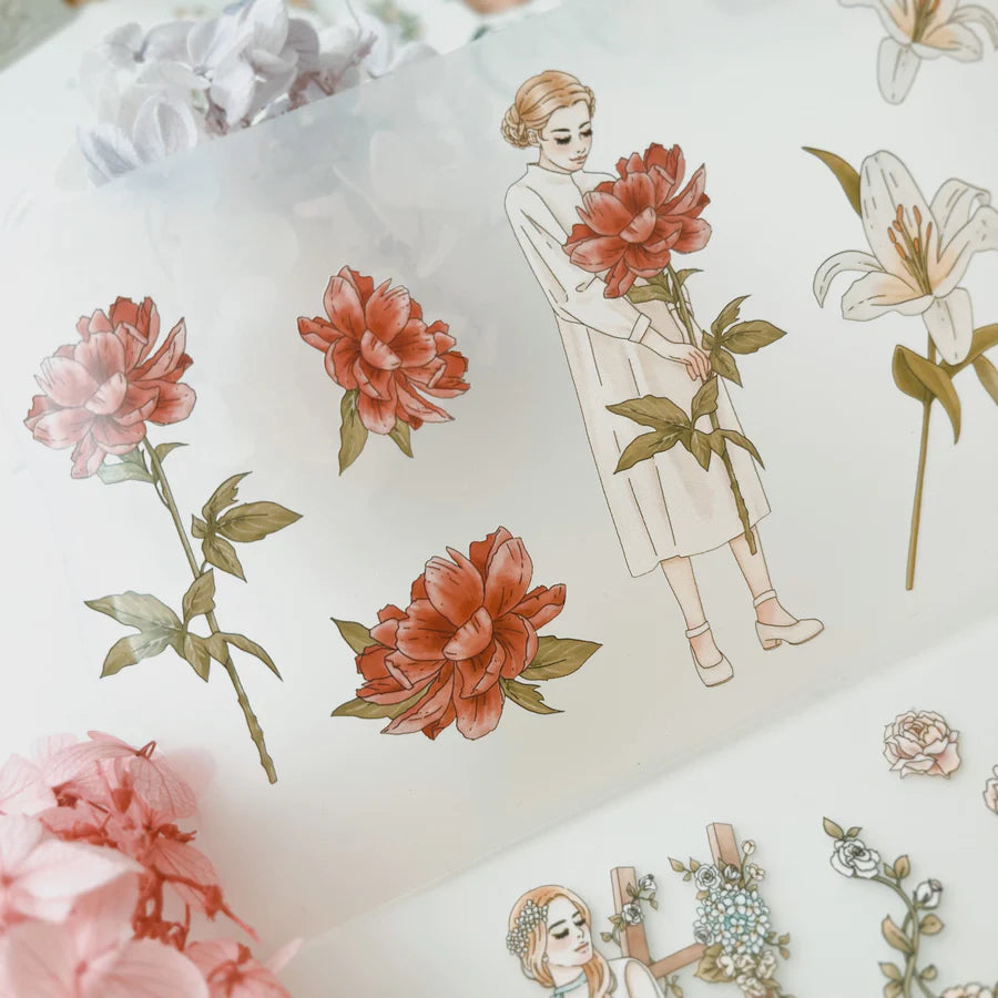 Windry x Journal Pages PET Tape "Bouquet"