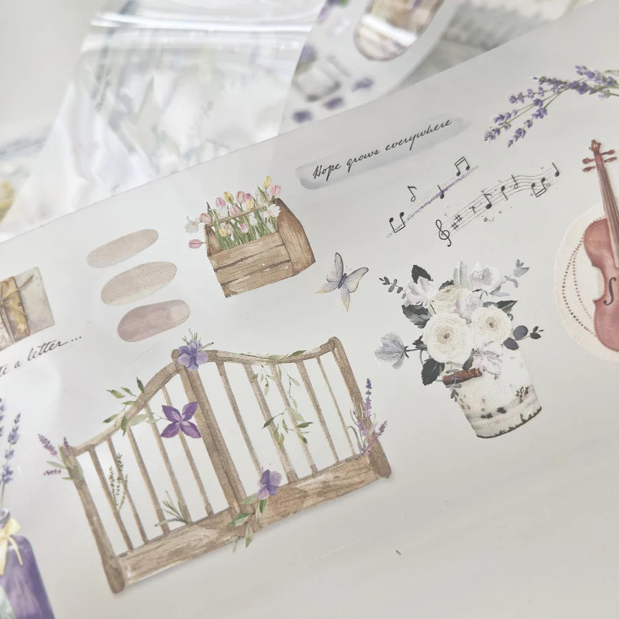 Journal Pages PET Maskingtape "Summer Romance"