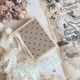 Journal Pages "In Love With Lace - Love Lace" Rubber Stamps