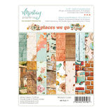 Mintay Papers Add On Paper Pad "Places We Go" " 6"x 8" NEU!!