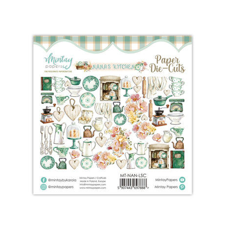 Mintay Papers Die Cuts - Peony Garden – happyvintagecrafter