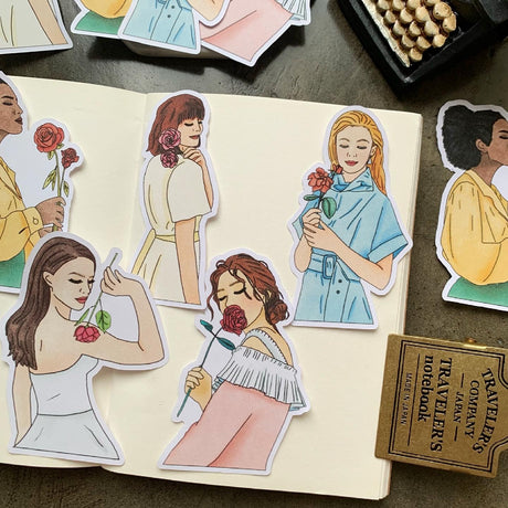 Piscoletters Sticker Set ''Rosie Girls''