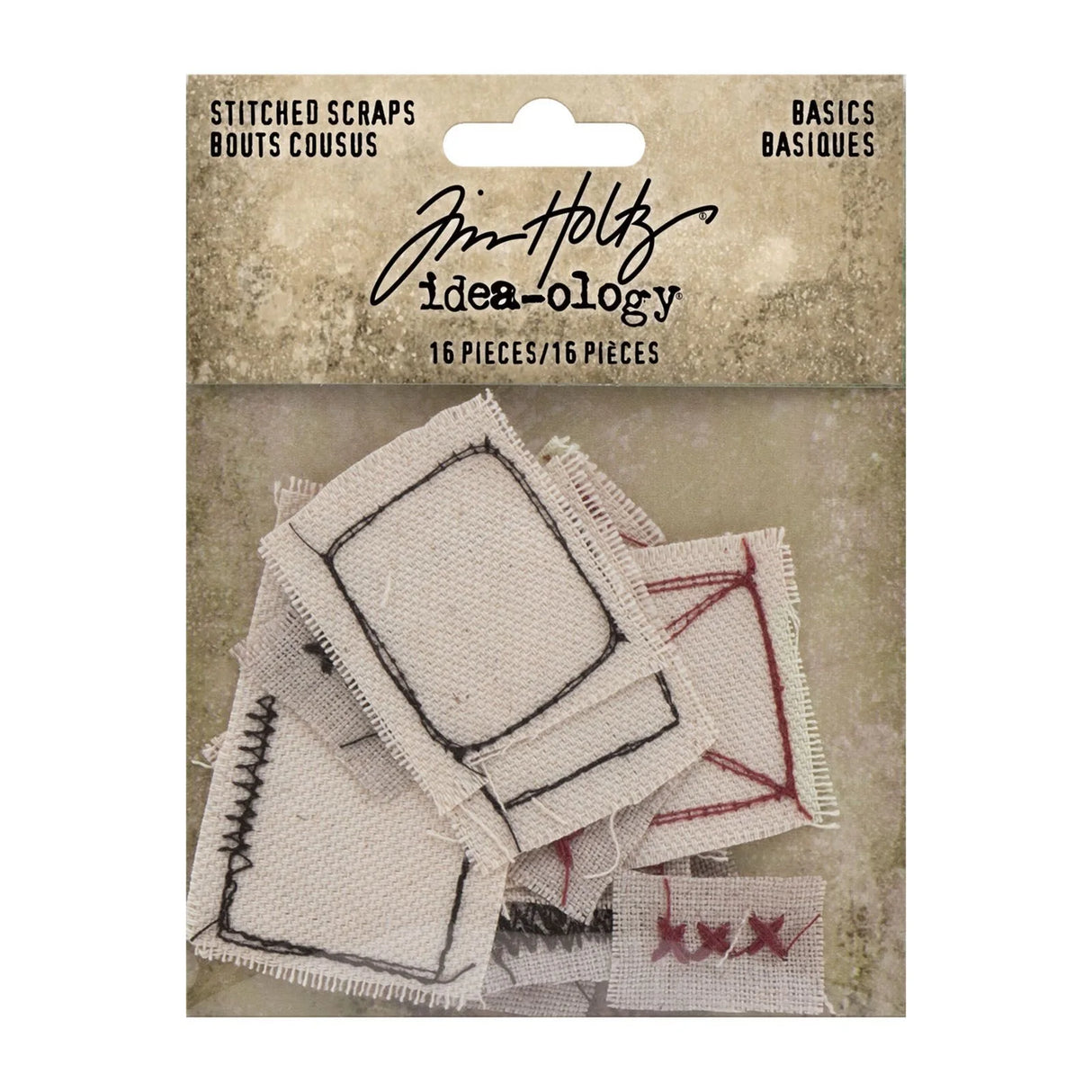 Tim Holtz Idea-Ology • Stitched Scraps Basics TH94138
